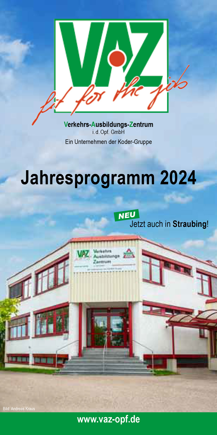 Jahresprogramm 2024 inkl. Straubing
